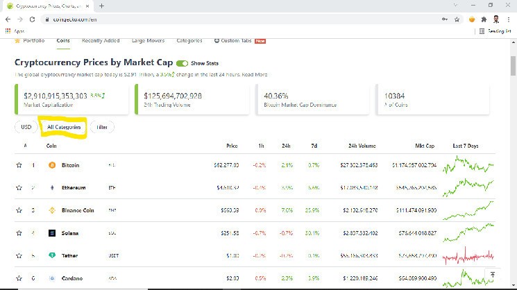 How to find new crypto projects