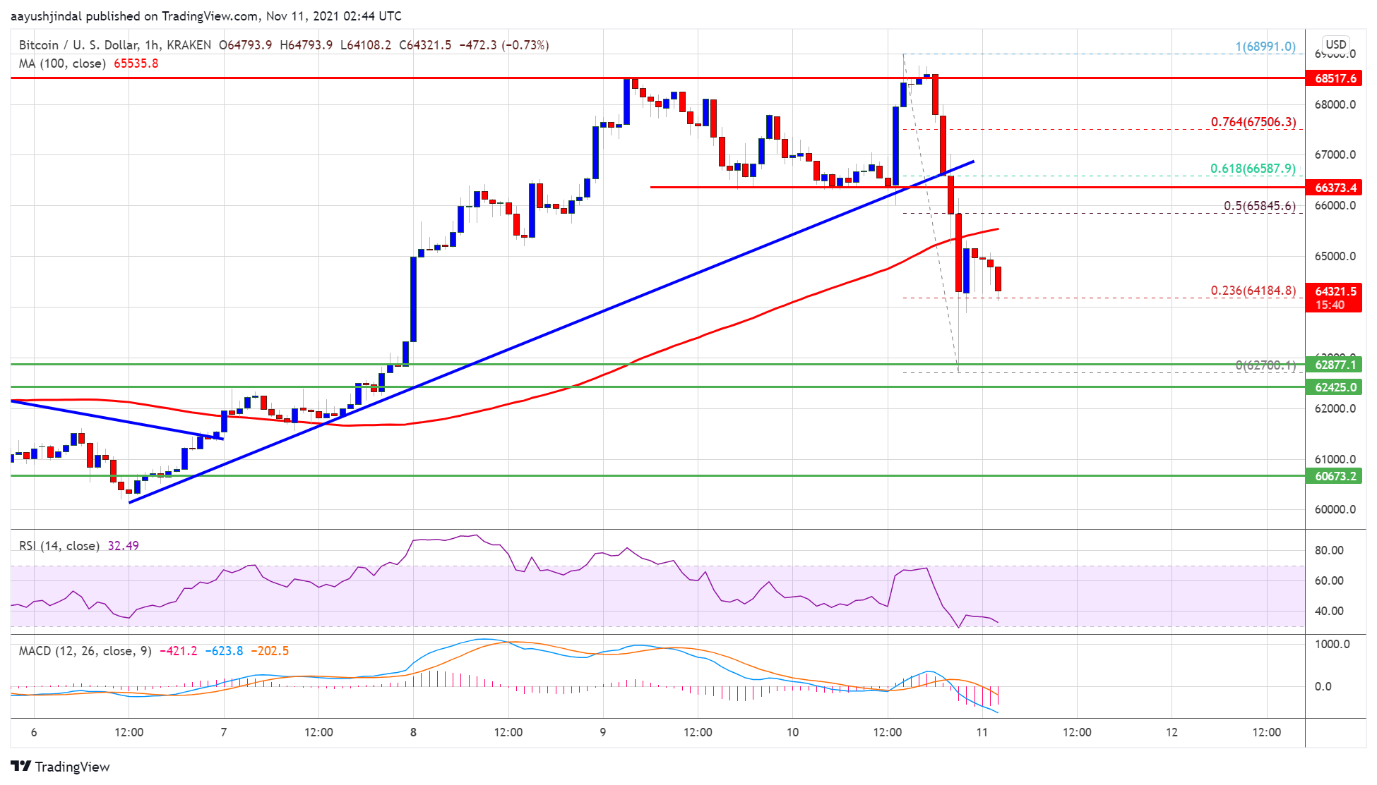 Bitcoin Extends Correction, Why The Bulls Might Take Back Step