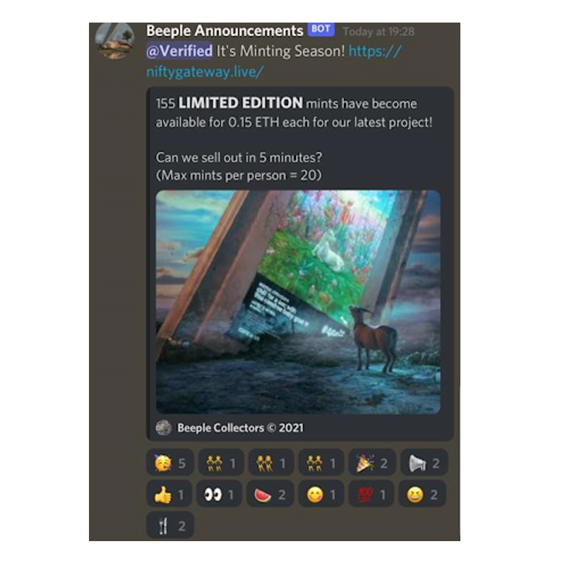 Digital Artist Beeple's Discord Server Gets Compromised, Here's What Hackers Did