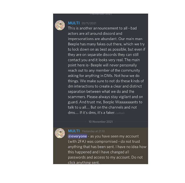 Digital Artist Beeple's Discord Server Gets Compromised, Here's What Hackers Did